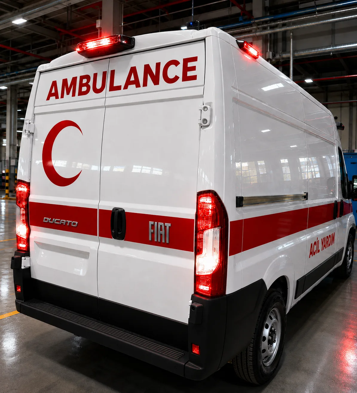 Fiat Ducato — Arka Sag Gorunum