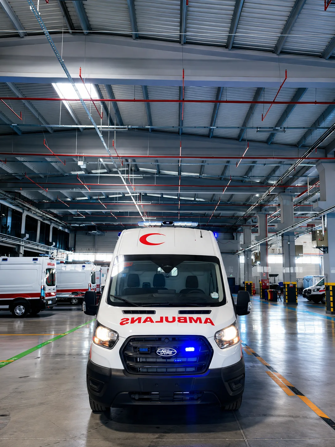 Ford ambulans — Onden Gorunum Garaj