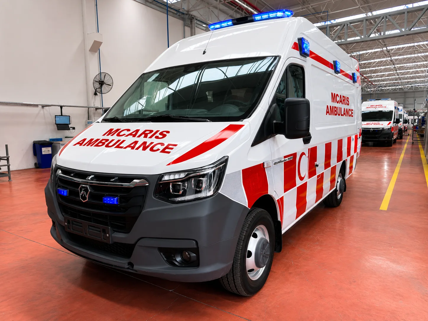Mercedes ambulans — Mcaris Maxus Ve On Gorunum